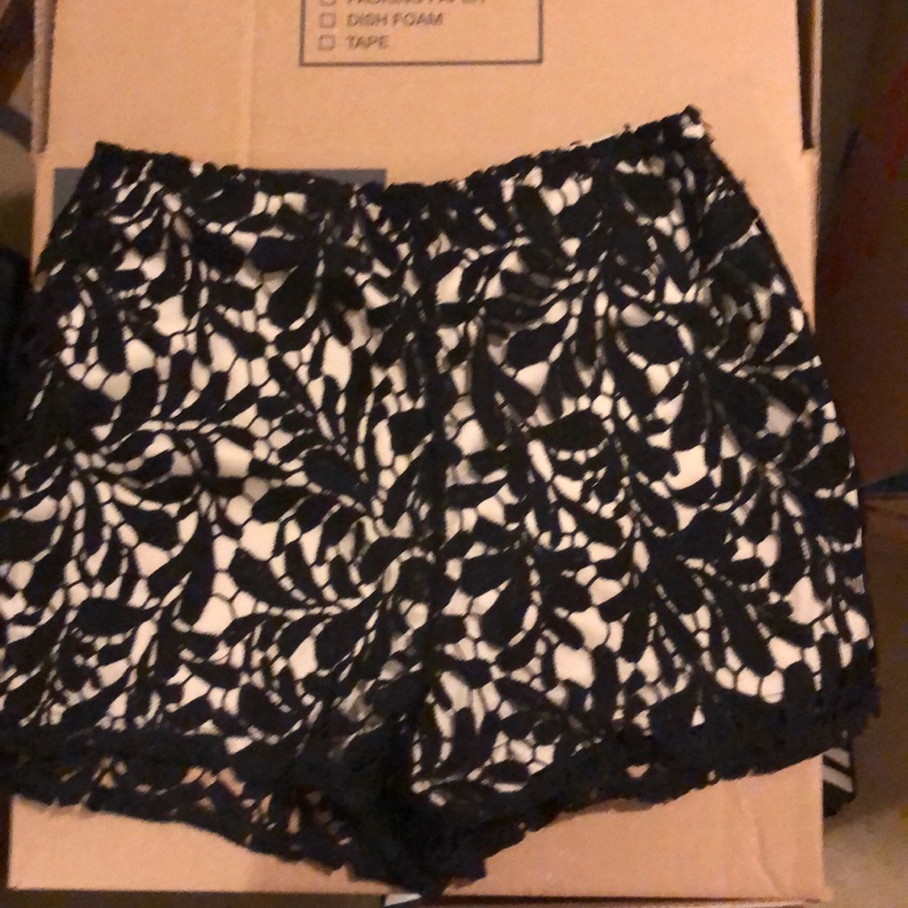 Lace shorts